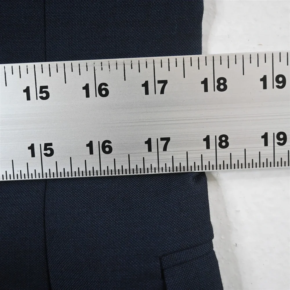 Pronto Uomo‎ 36R Blue 100% Wool Mens Blazer Suit Jacket Sport Coat